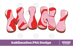 mini Png Retro Retro Mother&#039;s Day Mom Sublimation Product Image 1