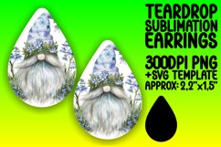Gnome Serenity: Watercolor Teardrop Bliss Product Image 1