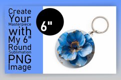 Blooming Beauty: Sublimated Round Designs Design PNG Product Image 1
