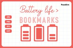 Kindle Lover - Reading Quote SVG | Battery Life Product Image 3