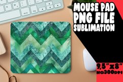 Glittery Stripe Pattern Mouse Pad for Sublimation Product Image 1