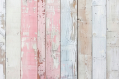 Pink Wooden Planks Background Wallpaper Product Image 1