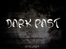 Dark Past font Product Image 4
