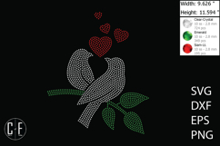 Bird Bundle Rhinestone Template Product Image 10