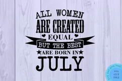 July Svg July Birthday Svg Queens Are Born In July Product Image 2