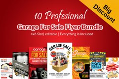 10 Garage Sale Flyer Bundle Product Image 1