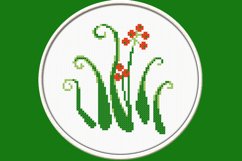 Red Berries - PDF Cross Stitch Pattern Product Image 1