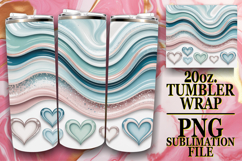 Joyful Adventures 20oz tumbler wrap, Pattern Product Image 1