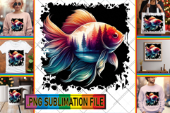 VIBRANT PNG Sublimation Gifts, Animals Art Product Image 1