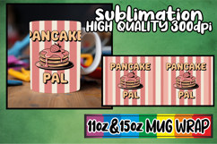 Timeless beauty 11oz 15oz sublimation wrap, Retro Food Product Image 1