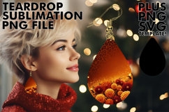 Sweet Teardrop EARRINGS Ideas PNG, Leopard Prints Product Image 1