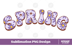 Floral Spring Png Retro Flowers Sublimation Daisy Daisies Product Image 1