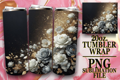 Sweet Inspirations 20oz tumbler wrap, Leopard Prints Product Image 1