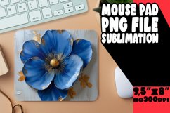 Blossom Bliss: Sublimation Mouse Pad Designs Art PNG Product Image 1