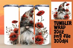 Serene Gnome Springtime Tumbler Artwork Product Image 1