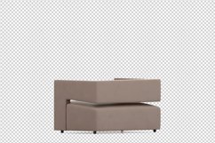 Isometric Arm Chair 3D isolated render Product Image 1