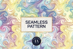 3d Pastel Dreamy Fluid pattern | Magical Patel pattern Product Image 3