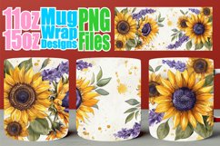 Floral Fantasy Mug Design - Sublimate Whimsy Product Image 1