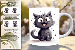 Charming Cat Creations: Sublimation Mug Wrap Product Image 1