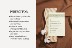 Room Reset Cards Printable Home Cleaning Cards Product Image 5
