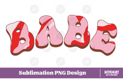 babe Png Retro Retro Mother&#039;s Day Mom Sublimation Product Image 1