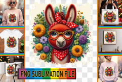 Bright TSHIRT Ideas Magic PNG, Cute Animals Product Image 1