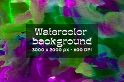 Purple-green marble watercolor digital background Product Image 1