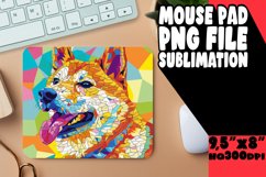 Fun and Dynamic Dog Wrap Sublimation PNG Product Image 1