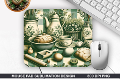 Vintage Mouse Pad Sublimation PNG Design - Mouse Pad PNG Product Image 1