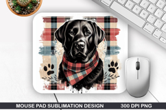 Dog Mouse Pad Sublimation, Animals Mouse Pad PNG Product Image 1