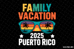 Family Vacation 2025 SVG Design | Summer | SVG Cut files Product Image 1