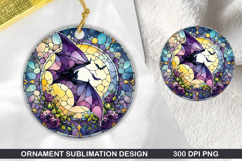 Animals Stained Glass Ornament Bundle, 30 High-Quality PNG Product Image 11