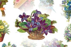 Digital Collage Sheet - Vintage Bouquets Product Image 3