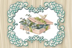 Digital Collage Sheet - Vintage Bouquets Product Image 2