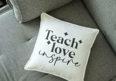 Teach love inspire SVG | Teacher Thank You Gift SVG Product Image 5
