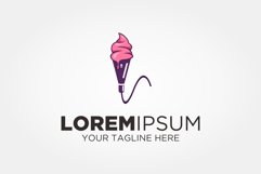 Ice Cream Megaphone Logo Product Image 1