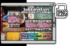 Vibrant Wildflower &amp; Blossom Brilliance Mug Art 15oz 11oz Product Image 1