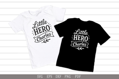 Little Hero Charles - SVG Personalized Name Design for Gifts Product Image 6