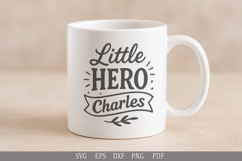 Little Hero Charles - SVG Personalized Name Design for Gifts Product Image 7