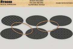 Frames Laser Set, Patterned Frame Round Square Frame Shiplap Product Image 3