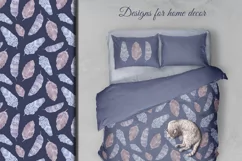 Watercolor feathers Boho - Free Design of The Week Product Image 5