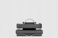 Isometric Arm Chair 3D isolated render Product Image 1