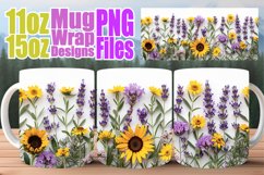 Petal Power Sublimation Mugs - 11oz &amp; 15oz Delight Product Image 1