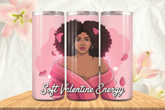 Black Girl Magic Black Woman Positive mind 20oz Tumbler wrap Product Image 1