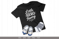 Little Hero Henry - SVG Personalized Name Design for Gifts Product Image 3