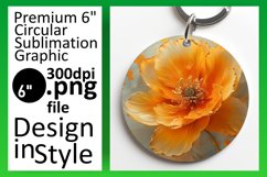 Springtime Bloom: Sublimated Round Designs Art PNG Product Image 1
