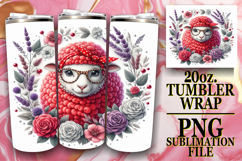 RADIANT GIFT 20oz TUMBLER WRAP, Cute Animals Product Image 1