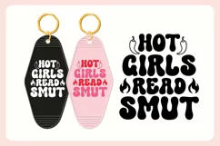 Spicy Book Lover Motel Keychain SVG - Read Smut Product Image 3