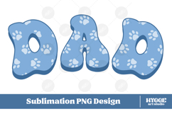 American Dad 4th of July USA Cat Dog Paw DTF Sublimation Product Image 1