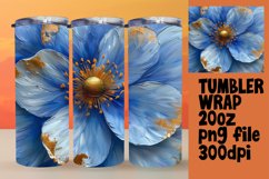 Garden of Beauty: Sublimated Tumbler Wrap Product Image 1